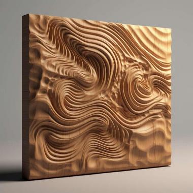 Patterns and decorations stl gradient 1 3d model